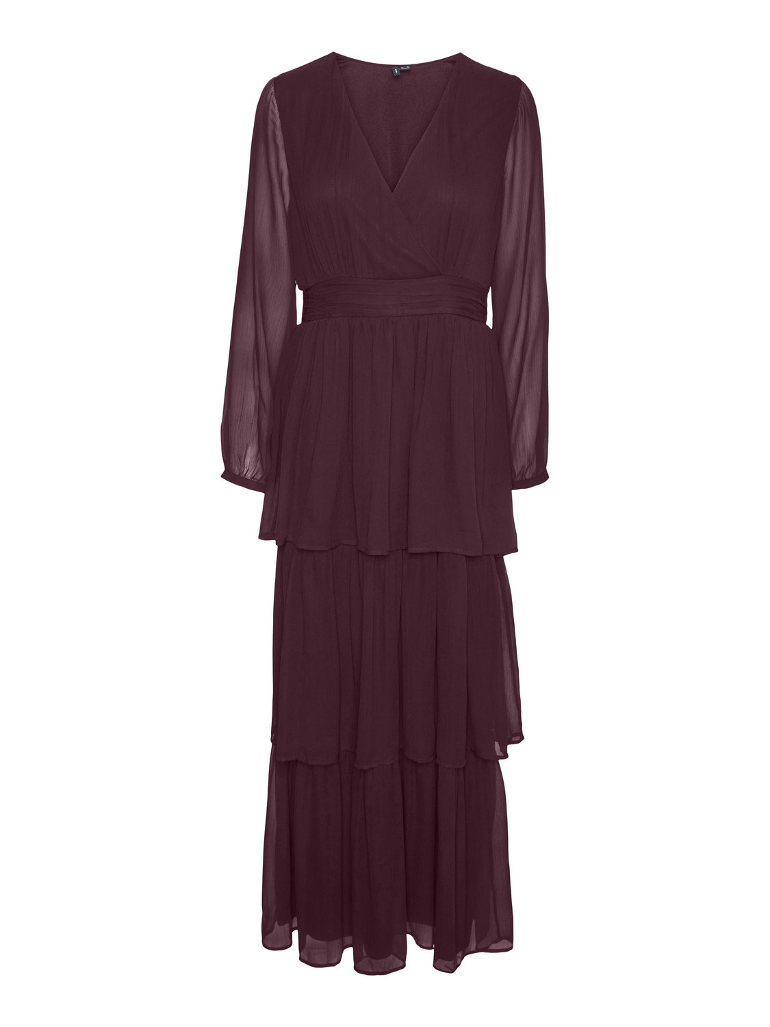 Vero Moda VMELLA Long dress -Winetasting - 10298556