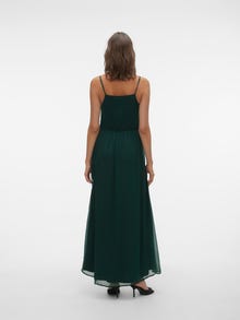 Vero Moda VMOLIVIA Lång klänning -Pine Grove - 10298558