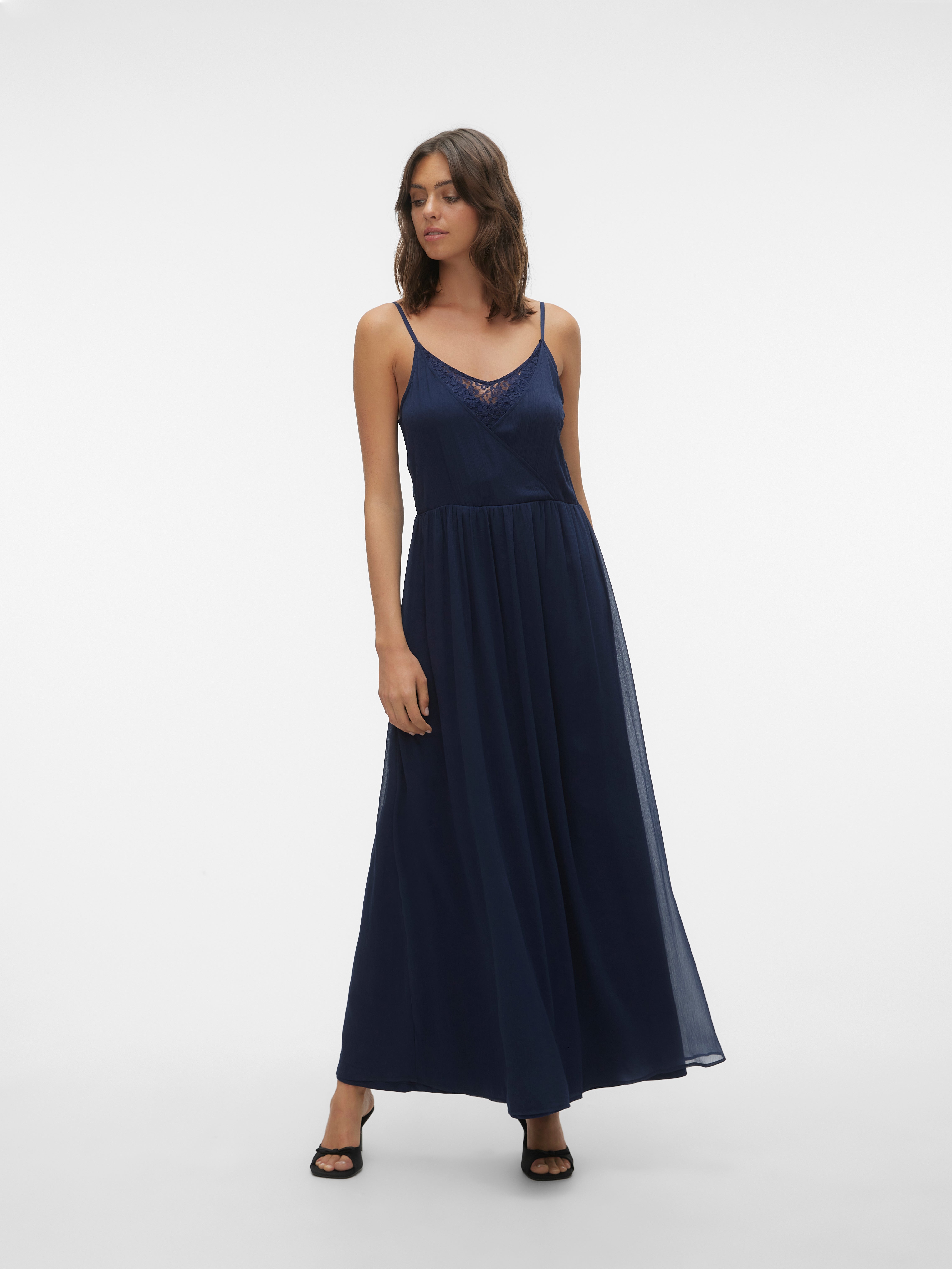 Vero moda blue sales maxi dress