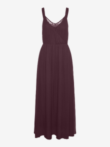 Vero Moda VMOLIVIA Długa sukienka -Winetasting - 10298558