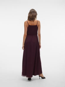 Vero Moda VMOLIVIA Długa sukienka -Winetasting - 10298558