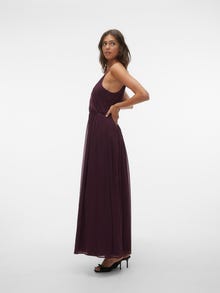 Vero Moda VMOLIVIA Długa sukienka -Winetasting - 10298558