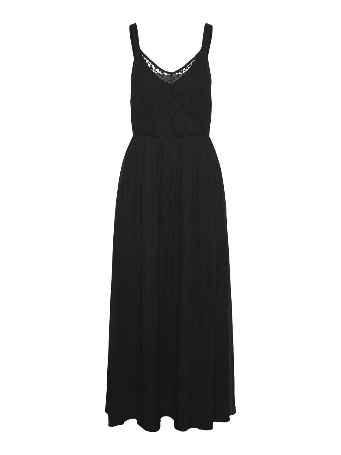 Vero Moda VMOLIVIA Long dress -Black - 10298558