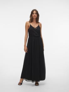 Vero Moda VMOLIVIA Langes Kleid -Black - 10298558