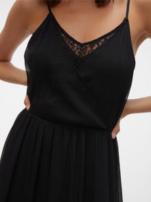 Vero Moda VMOLIVIA Długa sukienka -Black - 10298558