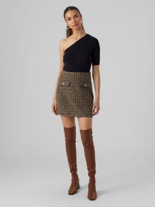 Vero Moda VMEBON Short Skirt -Black - 10298623