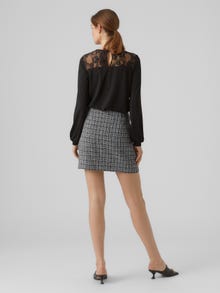 Vero Moda VMEBON Taille haute Jupe courte -Black - 10298623