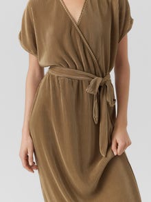 Vero Moda VMRIKKI Long dress -Capers - 10298625