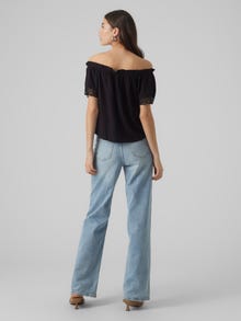 Vero Moda VMLUNA Top -Black - 10298667