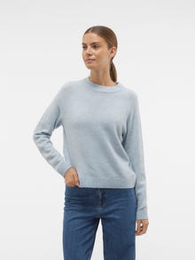 Vero Moda VMFILUCA Trøje -Cashmere Blue - 10298674