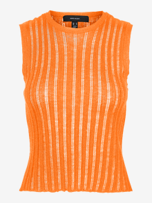 Vero Moda VMBELLA Pullover -Sun Orange - 10298677