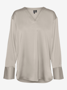 Vero Moda VMLOVIE Top -Pumice Stone - 10298684