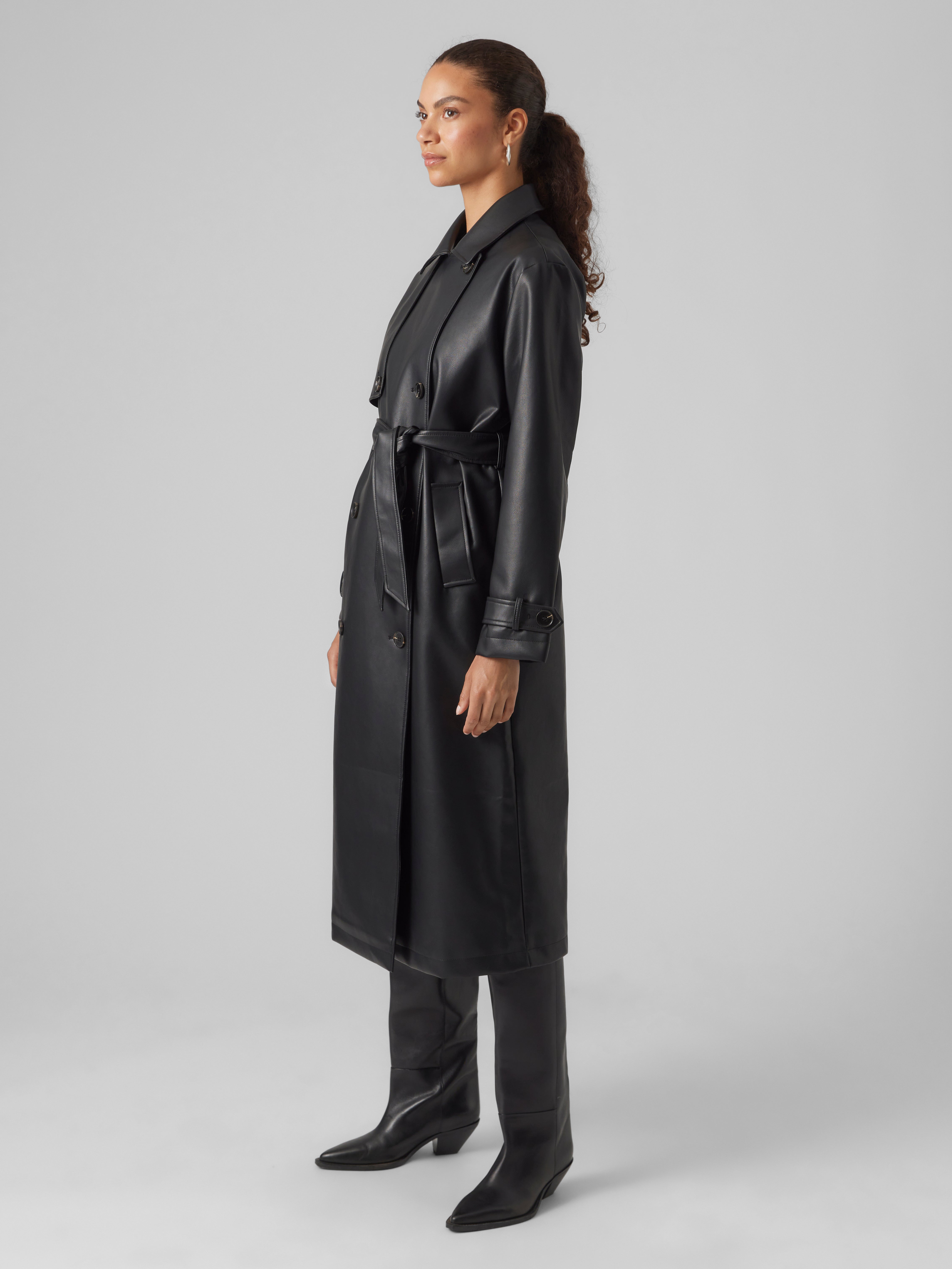 VMALMA | Moda® Black Coat | Vero