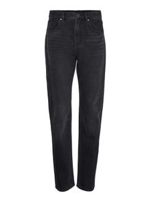 Vero Moda VMHAILEY Rak passform Jeans -Black Denim - 10298719