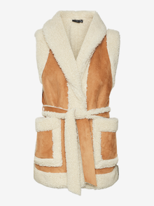 Vero Moda VMVIENNA Otw Gilet -Rubber - 10298721