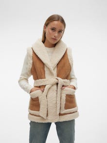 Vero Moda VMVIENNA Overtøjsvest -Rubber - 10298721