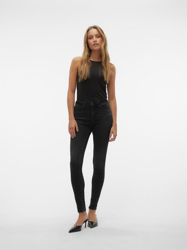 Vero Moda VMFLASH Mid rise Skinny Fit Jeans - 10298722