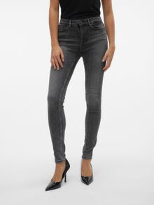 Vero Moda VMFLASH Mid rise Skinny fit Jeans -Medium Grey Denim - 10298723