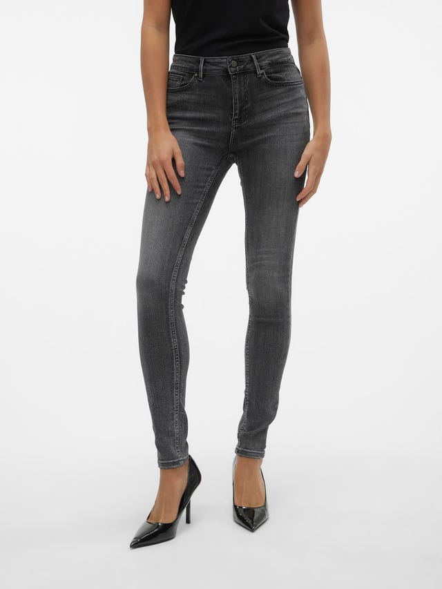 Vero Moda VMFLASH Mid rise Skinny Fit Jeans - 10298723