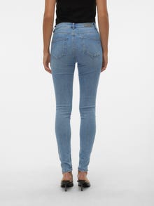 Vero Moda VMFLASH Krój skinny Jeans -Light Blue Denim - 10298724