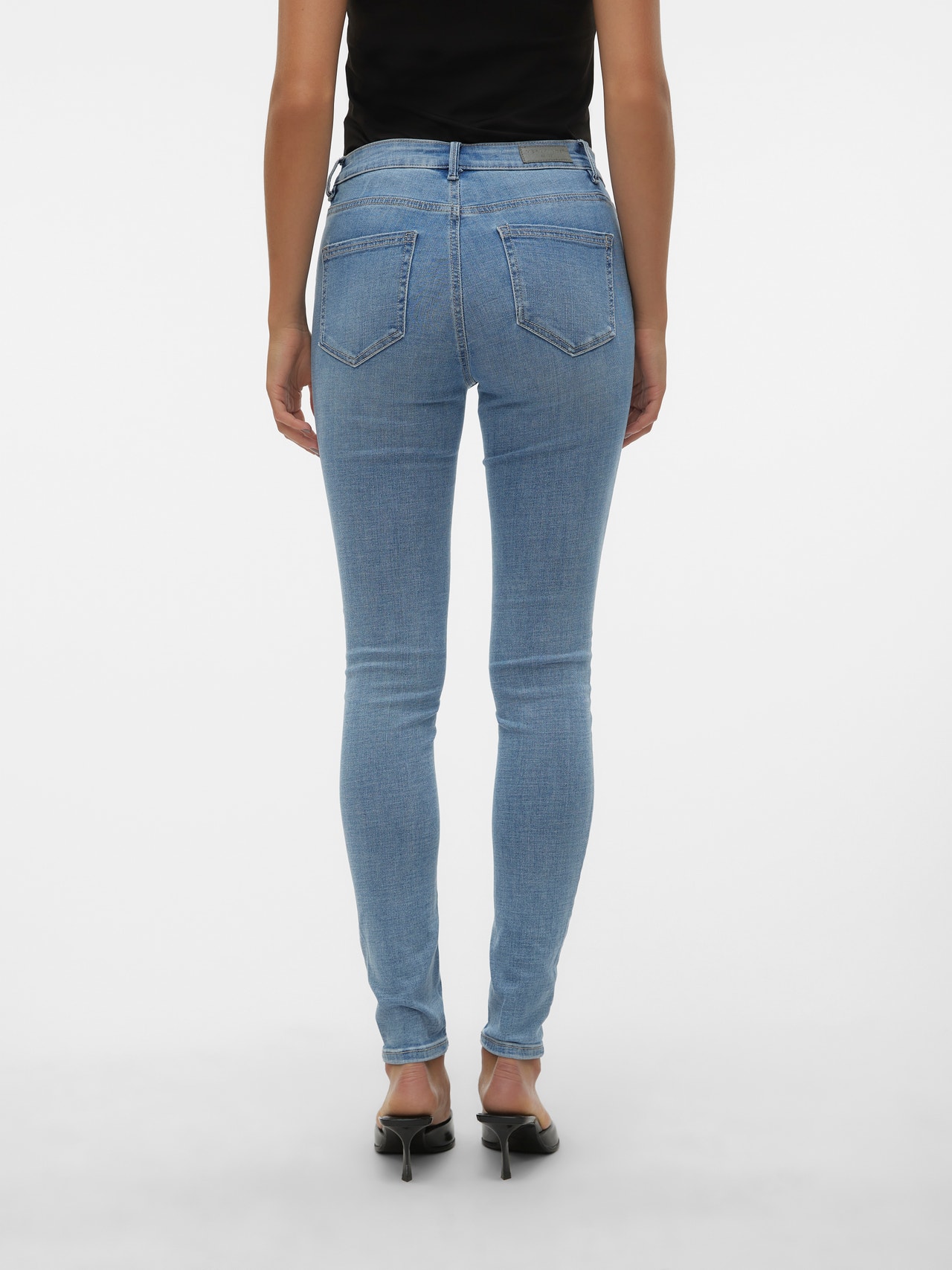 Vero Moda VMFLASH Skinny Fit Jeans -Light Blue Denim - 10298724