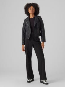 Vero Moda VMRAMON Bikerjakke -Black - 10298734