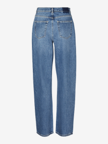 Vero Moda VMCHLOE High rise Straight Fit Jeans -Medium Blue Denim - 10298735