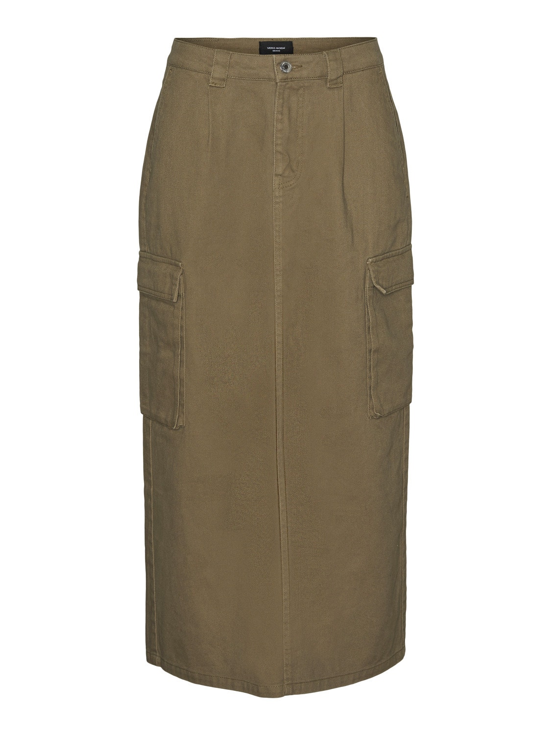 Vero Moda VMCARRIE Long Skirt -Khaki - 10298751