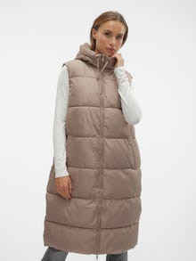 Vero Moda VMLIGAANE Weste -Taupe Gray - 10298757