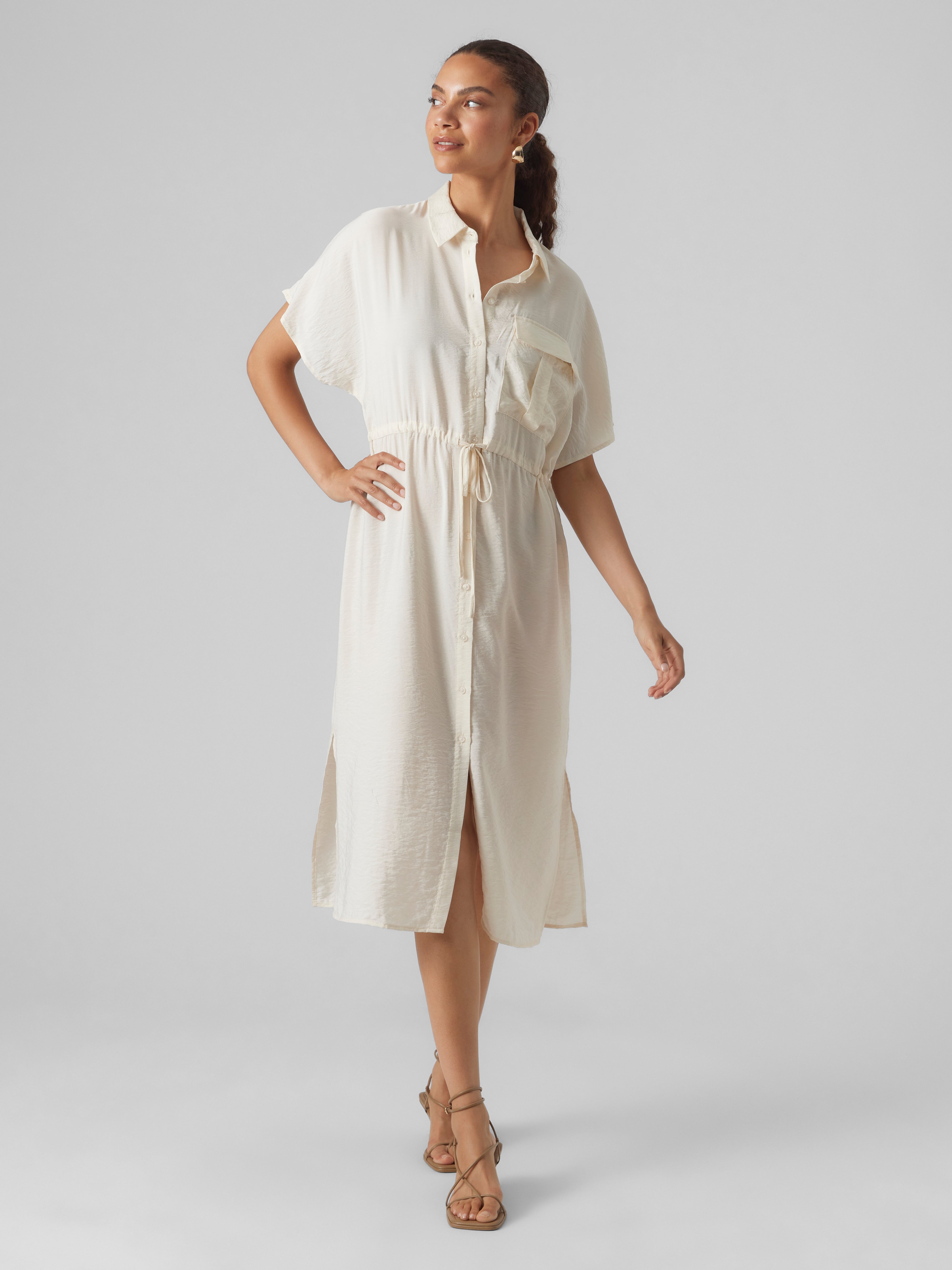 Robe blanche best sale vero moda