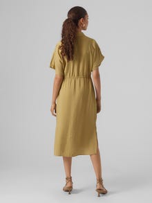 Vero Moda VMIRIS Midi dress -Khaki - 10298782