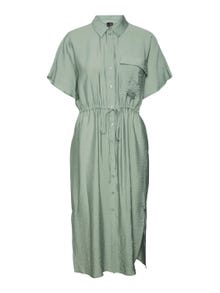 Vero Moda VMIRIS Midi dress -Hedge Green - 10298782