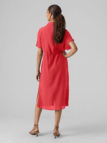 Vero Moda VMIRIS Midi suknelė -Cayenne - 10298782