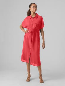 Vero Moda VMIRIS Midi suknelė -Cayenne - 10298782