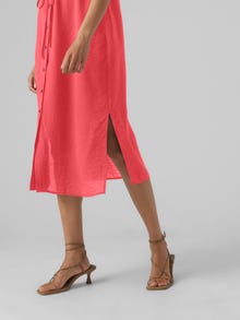 Vero Moda VMIRIS Midi suknelė -Cayenne - 10298782