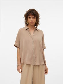 Vero Moda VMKATRINE Skjorte -Silver Mink - 10298789
