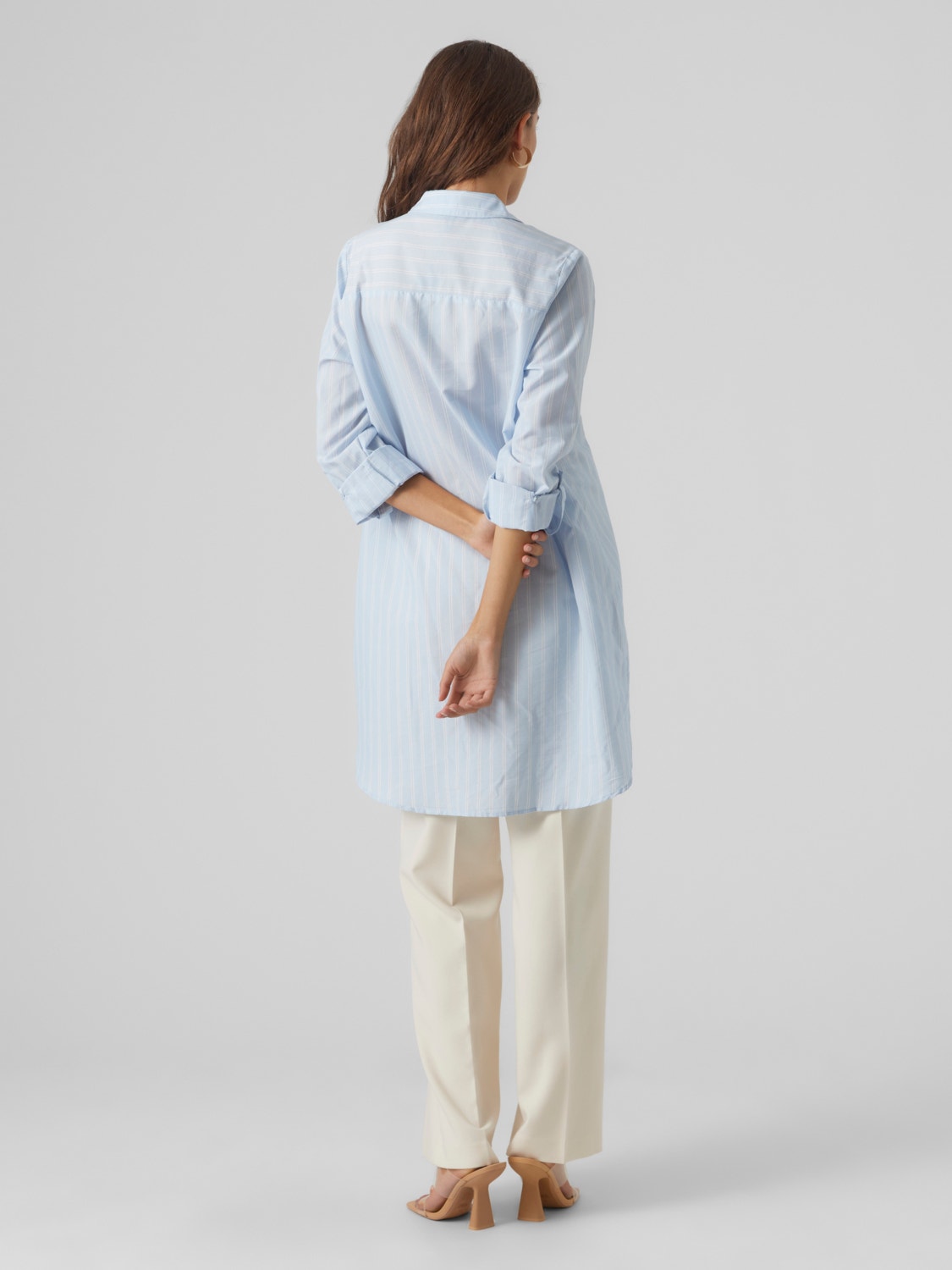 Vero Moda VMSARAH Skjorte -Chambray Blue - 10298816