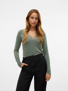 Vero Moda VMROSA Top -Laurel Wreath - 10298832