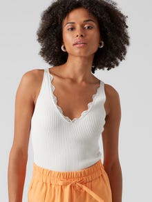 Vero Moda AWVILJA Tops -Snow White - 10298849