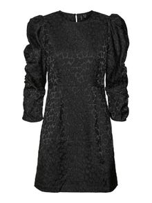 Vero Moda VMVIGO Kort klänning -Black - 10298929