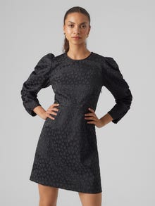 Vero Moda VMVIGO Kort kjole -Black - 10298929