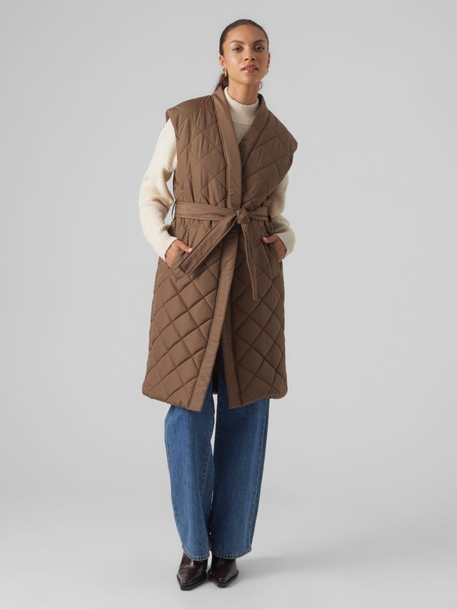 Chaleco Vero Moda Para Mujer – Sin Mangas, Tejido Cálido