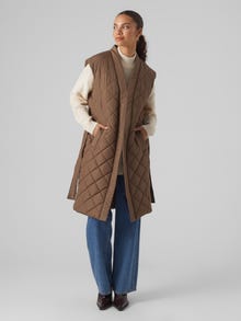 Vero Moda VMLIGAGOLD Weste -Chocolate Chip - 10298945