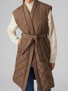 Vero Moda VMLIGAGOLD Weste -Chocolate Chip - 10298945