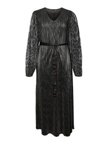 Vero Moda VMCELLA Lang kjole -Black - 10299114