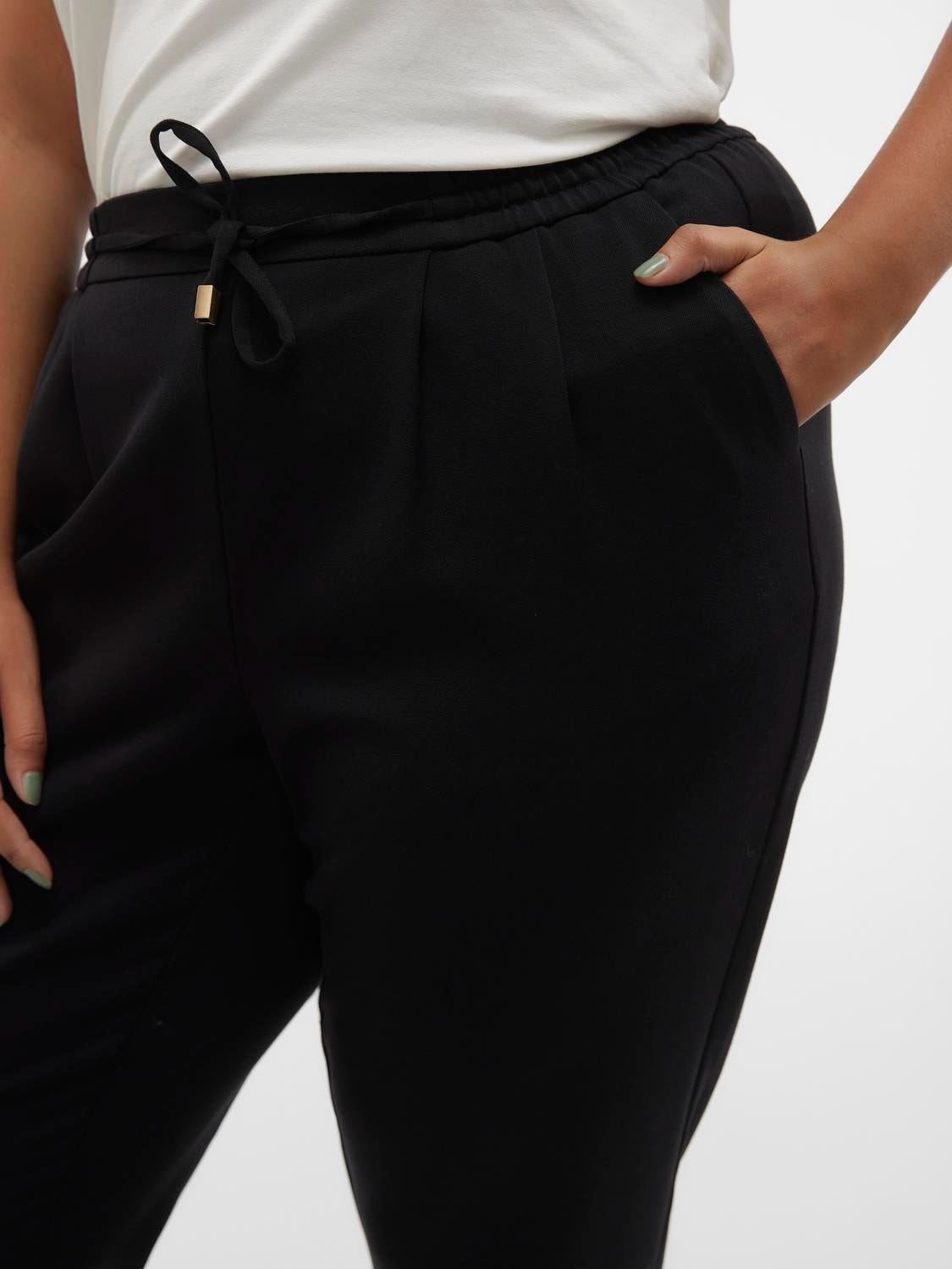 Vero Moda VMCELORA Trousers -Black - 10299116