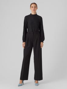 Vero Moda VMVIVA Μπλούζα -Black - 10299219