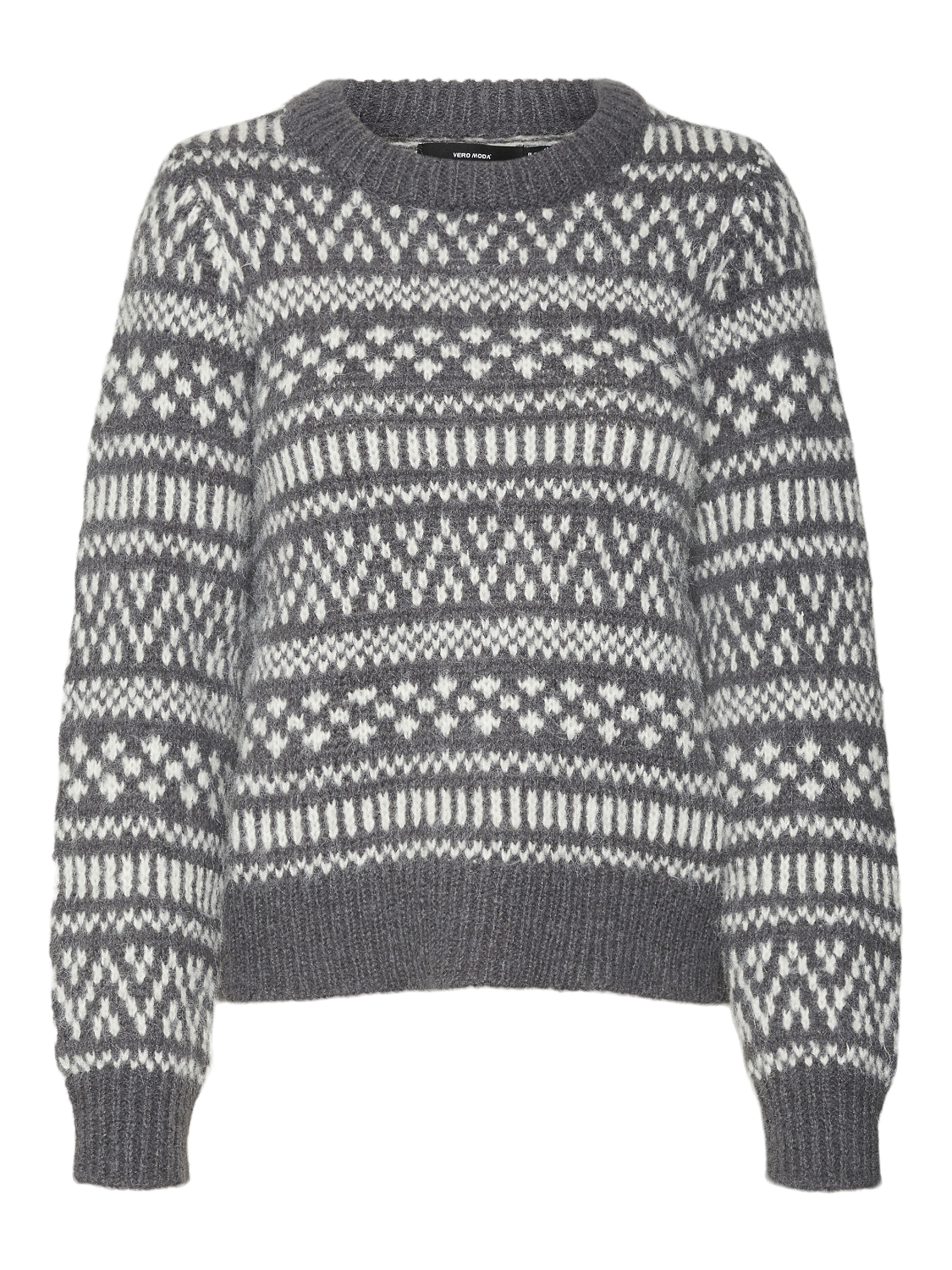 Vero Moda VMKAIRA Sweter -Grey Pinstripe - 10299221