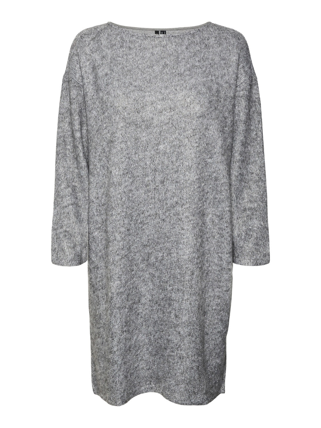 Vero Moda VMBLIS Kurzes Kleid -Light Grey Melange - 10299250