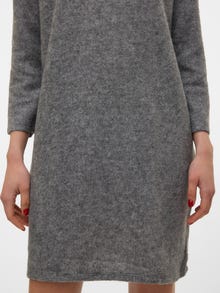 Vero Moda VMBLIS Krótka sukienka -Light Grey Melange - 10299250